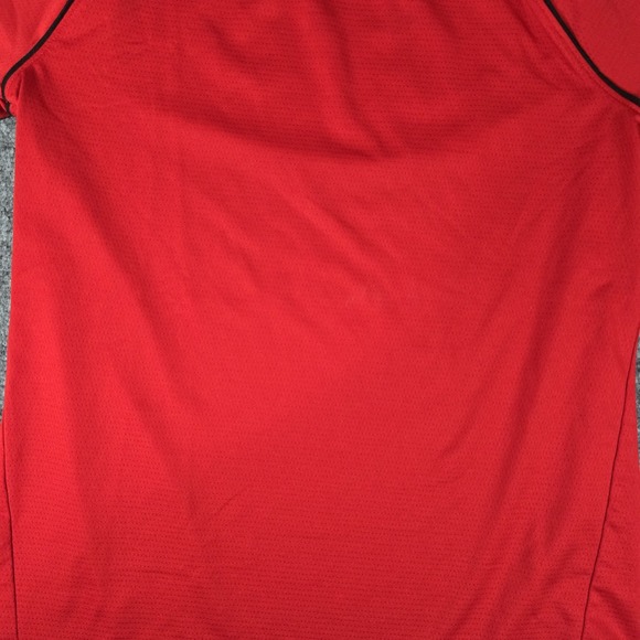 Sports Illustrated Red Long Sleeve Athletic T Shirt Mens Size S Moisture Wicking - Picture 4 of 13
